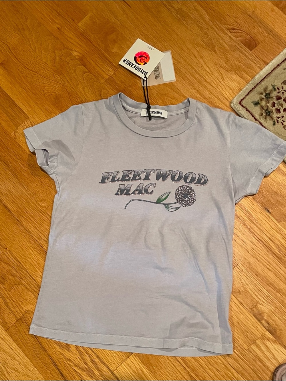 Daydreamer Fleetwood Mac Graphic Tee - Light Lavender